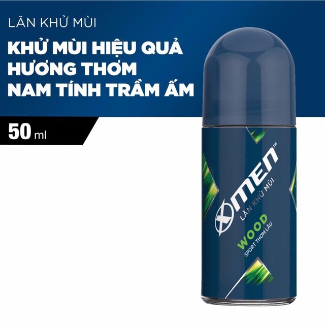 ??lăn khử mùi x-men wood - 50ml