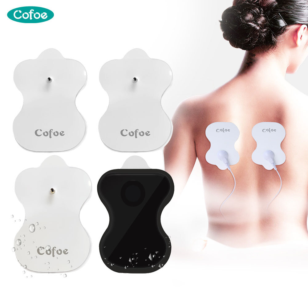 Miếng Dán Điện Cực Cofoe Thay Thế Miếng Đệm Massage Silicon Cho Máy Mát Xa Kỹ Thuật Số Miếng Dán Vật Lý Trị Liệu Giảm Béo