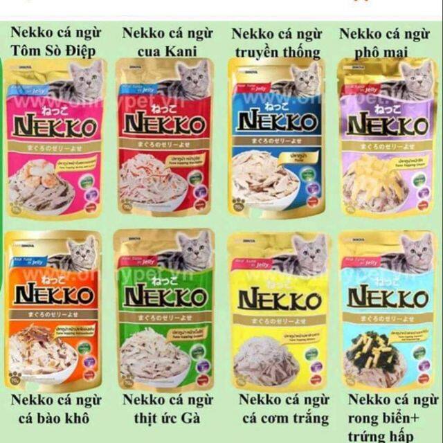 Pate nekko thái combo 1 thùng 48 gói