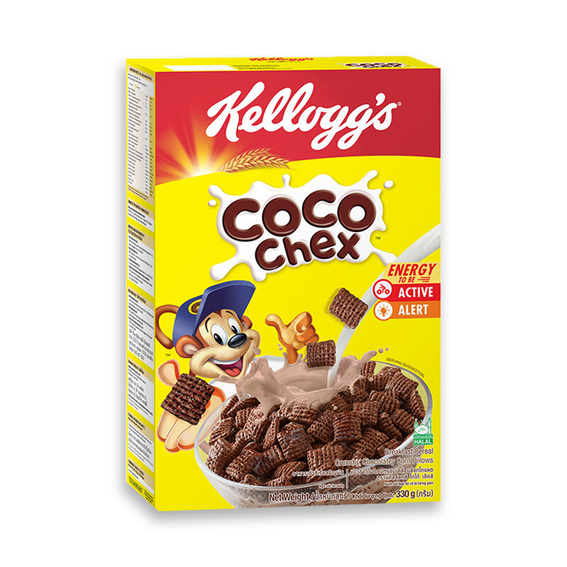 สินค้ามาใหม่! เคลล็อกส์ ซีเรียล โกโก้ เชคส์ 330 กัม Kelloggs Cereal Coco Chex 330 g ล็อตใหม่มาล่าสุด สินค้าสด มีเก็บเงินปลายทาง ราคา 196 บาท*ส่งฟรี