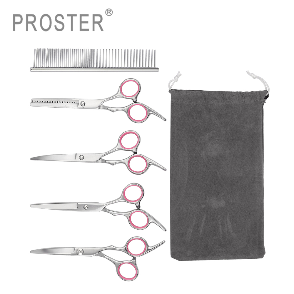 Proster bộ kéo cắt tỉa lông cho thú cưng 6 inch dụng cụ kéo cong