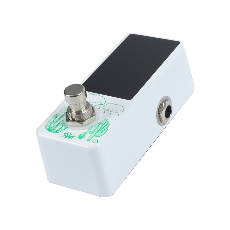 ISET Guitar Tuner Pedal High Precision Chromatic Auto with LCD Display for Guitar Bass Volin True Bypass