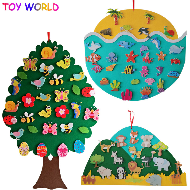 Bảng Bận Rộn Cho Bé Đồ Chơi Montessori Có Khóa Đồ Chơi Động Vật Bằng Nỉ Sách Yên Tĩnh Hoạt Động Mầm Non Đồ Chơi Montessori Đồ Chơi Giáo Dục Cuộc Sống Cơ Bản Montessori Hoạt Động Tường Quà Tặng Đồ Chơi