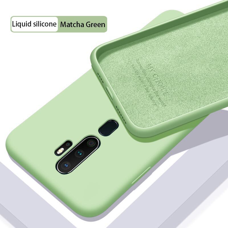Ốp lưng mỏng mềm asome cho Oppo A9 2020 Original Liquid Silicone Cover màu kẹo ngọt cho Oppo A5 2020 (có logo ở mặt sau)