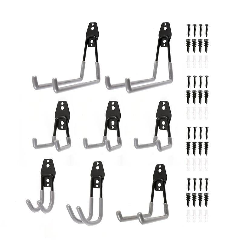 Móc Nhà Để Xe Thang Móc Treo Đồ Cho Nhà Để Xe Thép Móc Treo Tiện Ích Chịu Lực Cao Sân Đồ Đựng Dụng Cụ Lưu Trữ Móc Treo Tường Cho Xe Đạp
