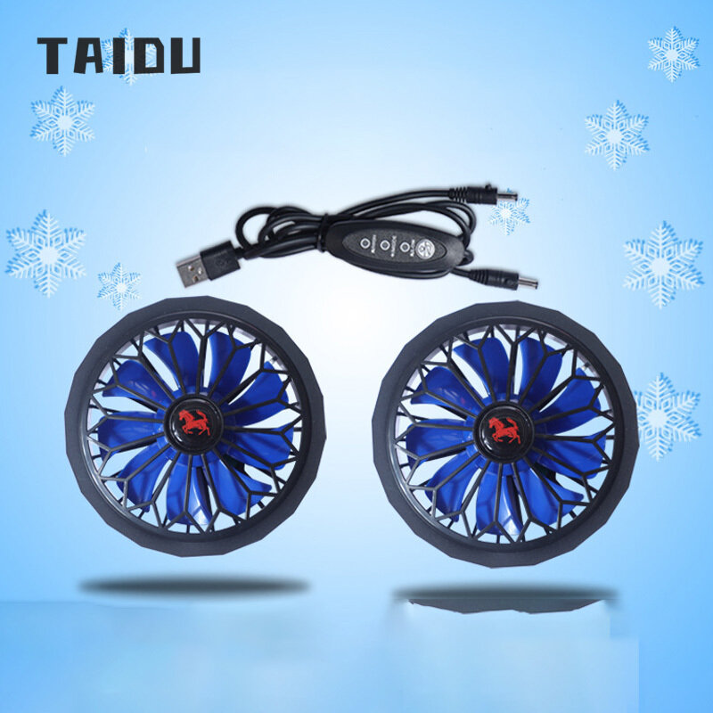 TAIDU Quạt điều hòa không chổi than làm mát mùa hè tiếng ồn thấp tiêu thụ điện áp nhỏ di động tiện lợi