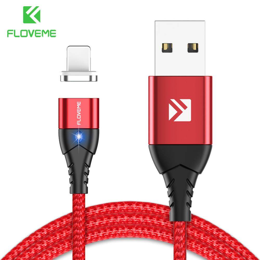 Floveme 3a từ cáp sạc usb iphone micro usb type c cáp sạc nhanh nam châm sạc micro usb cáp samsung xiaomi