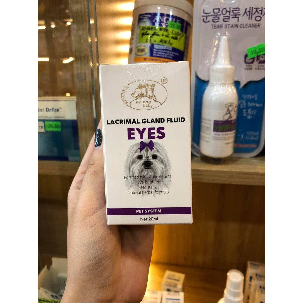 Siro eyes uống trị chảy nước mắt cho chó mèo