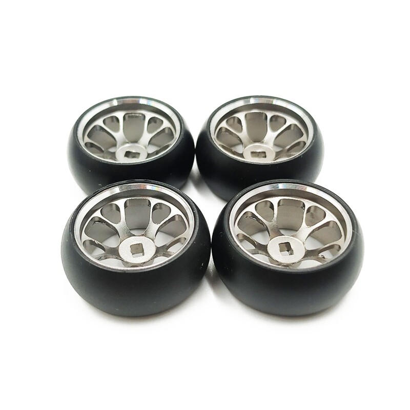 Bánh xe điều khiển từ xa có nan hoa bằng hợp kim nhôm cho rc 1/28 wltoys k969 k989 p929 bánh xe điều khiển từ xa nâng cấp drift rally cho rim