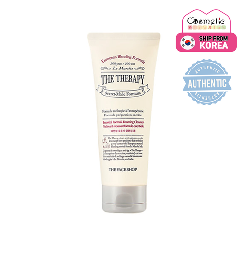 Sữa Rửa Mặt Tạo Bọt The Therapy Essential Formula 150Ml