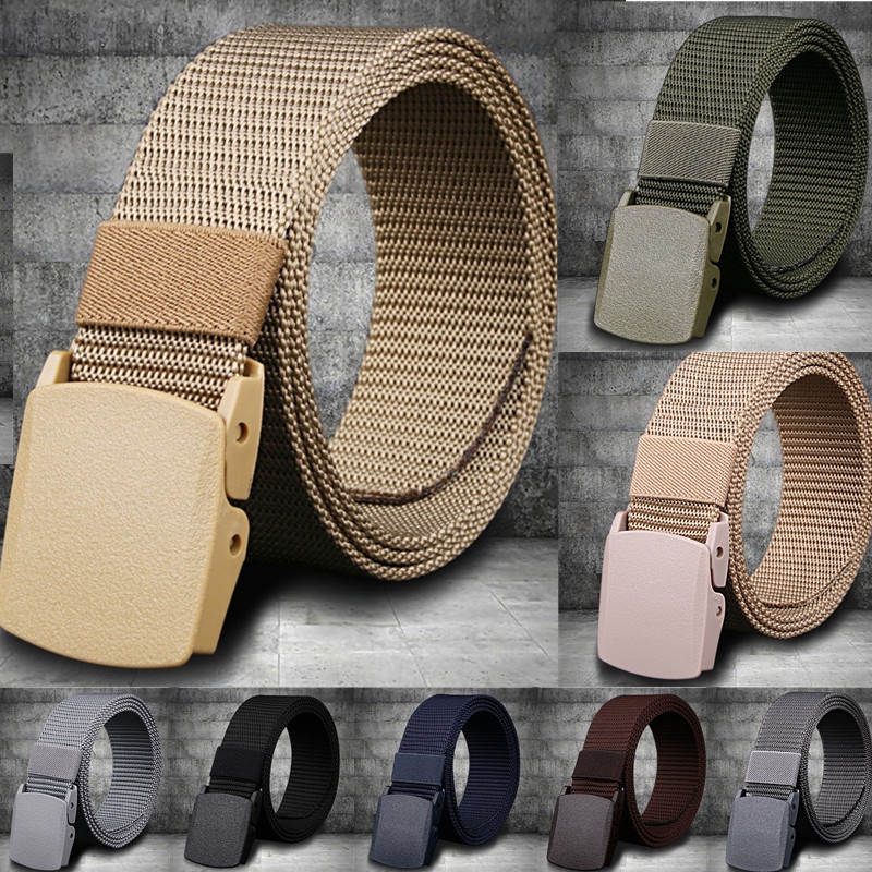 Thắt lưng nylon quân đội thể thao ngoài trời thời trang cho nam thắt lưng vải bố