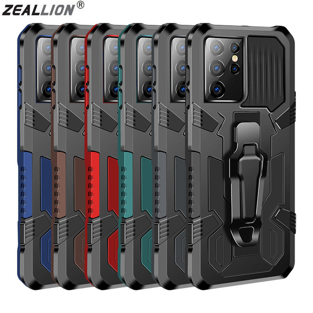 Ốp lưng chống sốc Zeallion cho [Samsung Galaxy Note 10 20 S20 S21 FE S22 S23 Plus S21 Ultra] Vỏ Ốp l