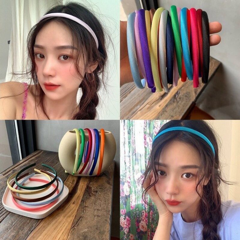 1 băng đô trơn thời trang cho nữ băng đô nhựa băng đô băng đô băng đô đơn giản cho bé gái phụ kiện tóc