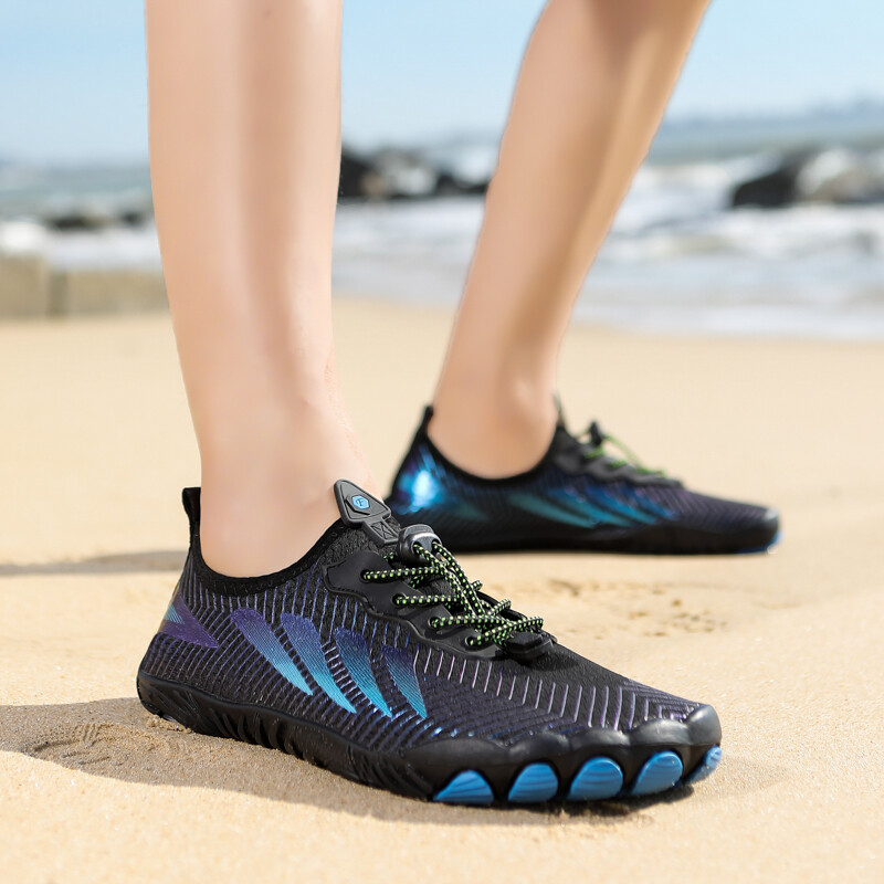 Water Shoes Men's Beach Shoes Light Wading Shoes Summer Beach Barefoot Socks Non-slip Seaside Slippers