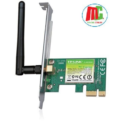 Bộ thu wifi pci express tp-link tl-wn781nd - hàng
