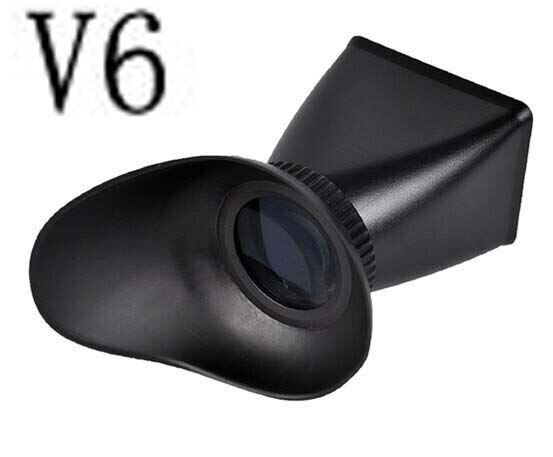 V6 2.8x LCD Magnifier eyecup Viewfinder Extender for Canon EOSM Mirrorless
