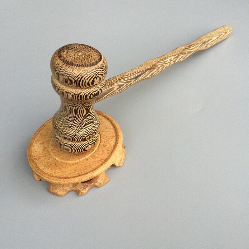 Solid Wood Auction Judge Court Legal Auction Special Auction Mock Court Trial Wooden