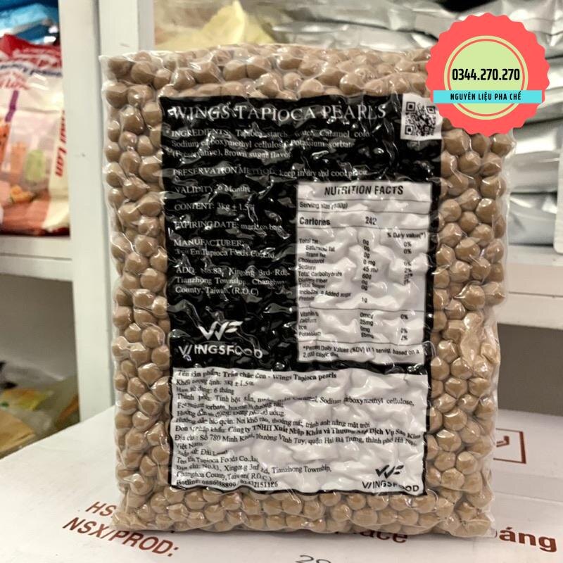 Trân châu đen wing đài loan - túi 3kg