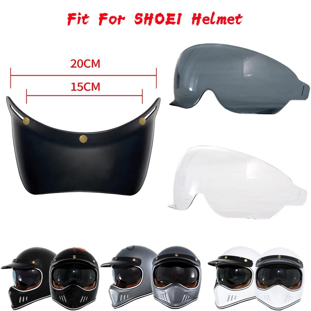 Phổ Mũ bảo hiểm xe máy Visor 3 Snap-Nút mũ bảo hiểm hoài cổ brims Mũ bảo hiểm xe máy brims phù hợp cho shoei Mũ bảo hiểm