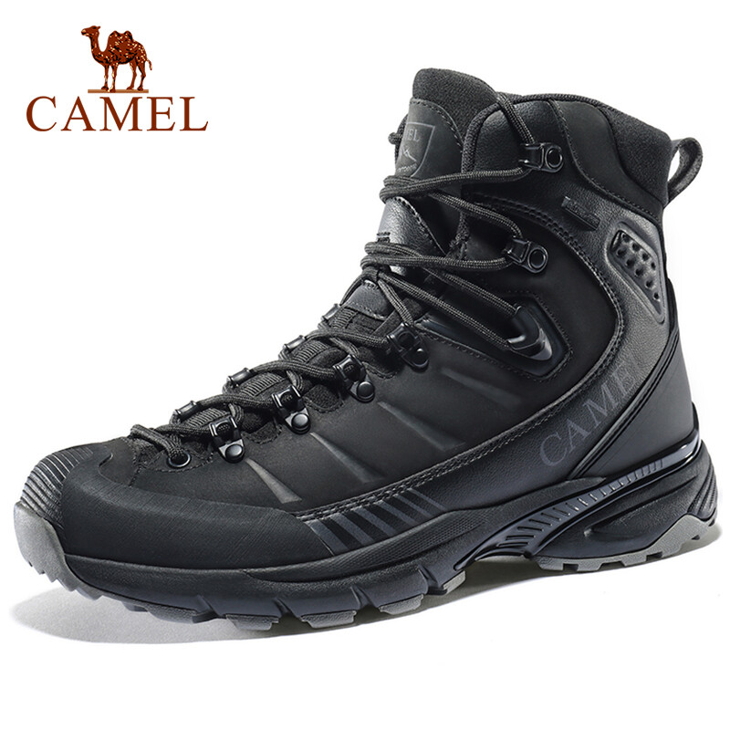 Giày Đi Bộ Đường Dài Ngoài Trời CAMEL Giày Đi Bộ Đường Dài Chống Trượt Chống Thấm Nước Cho Nam Bốt Quân Đội Chiến Thuật Quân Đội Nam Ấm Áp Mùa Đông