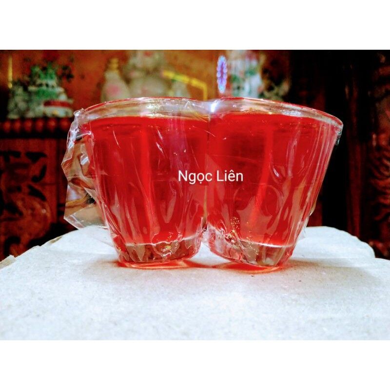 Đèn cầy ly rượu bầu