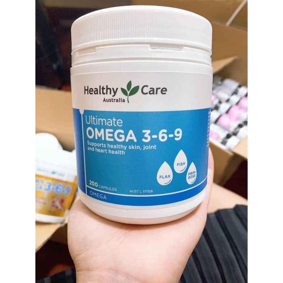 Omega 369 healthy care, lọ 200 viên