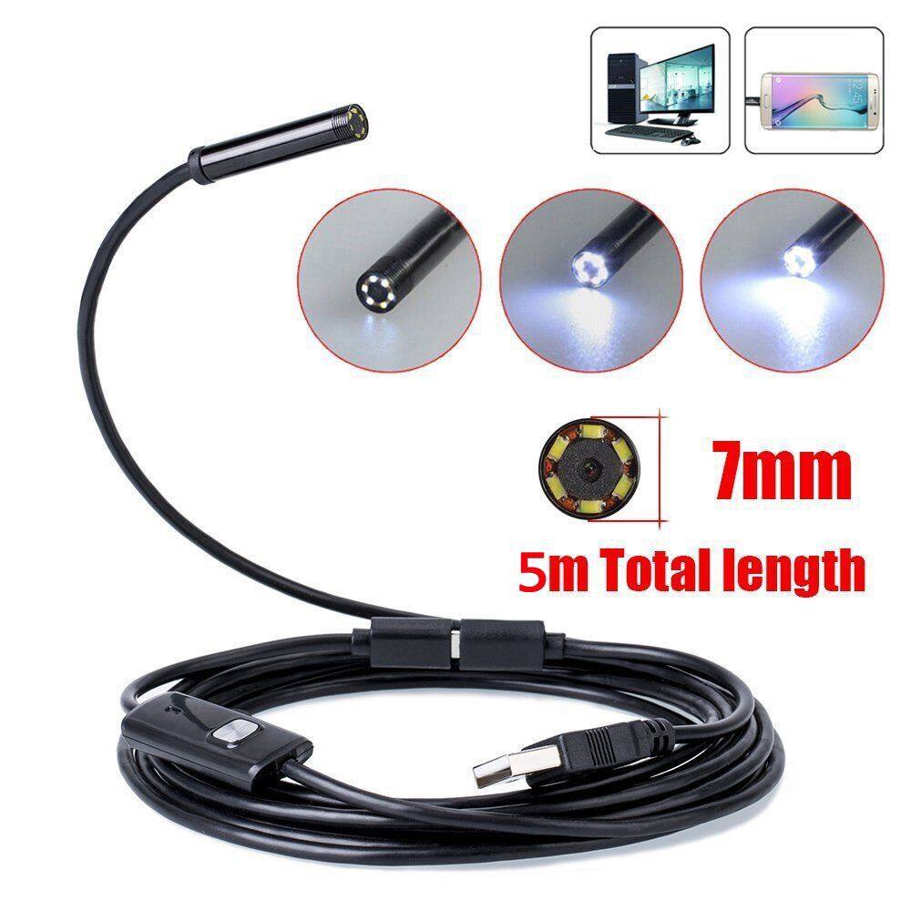 Details about   720P Pipe Inspection Camera USB Sewer Drain Video Waterproof 5M 1Pcs Durable 