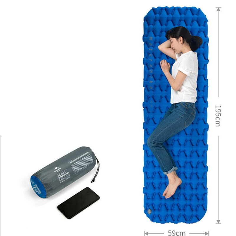 Outdoor Self Inflating Mattress Pad Air Camping Hiking Sleeping Mat Bed