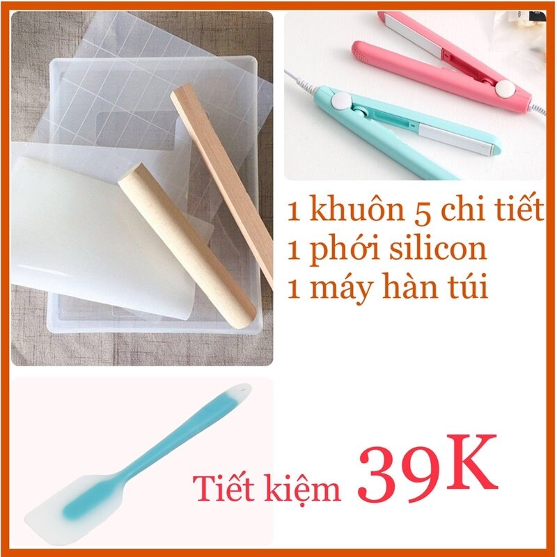 Bộ dụng cụ làm kẹo nougat 3 món
