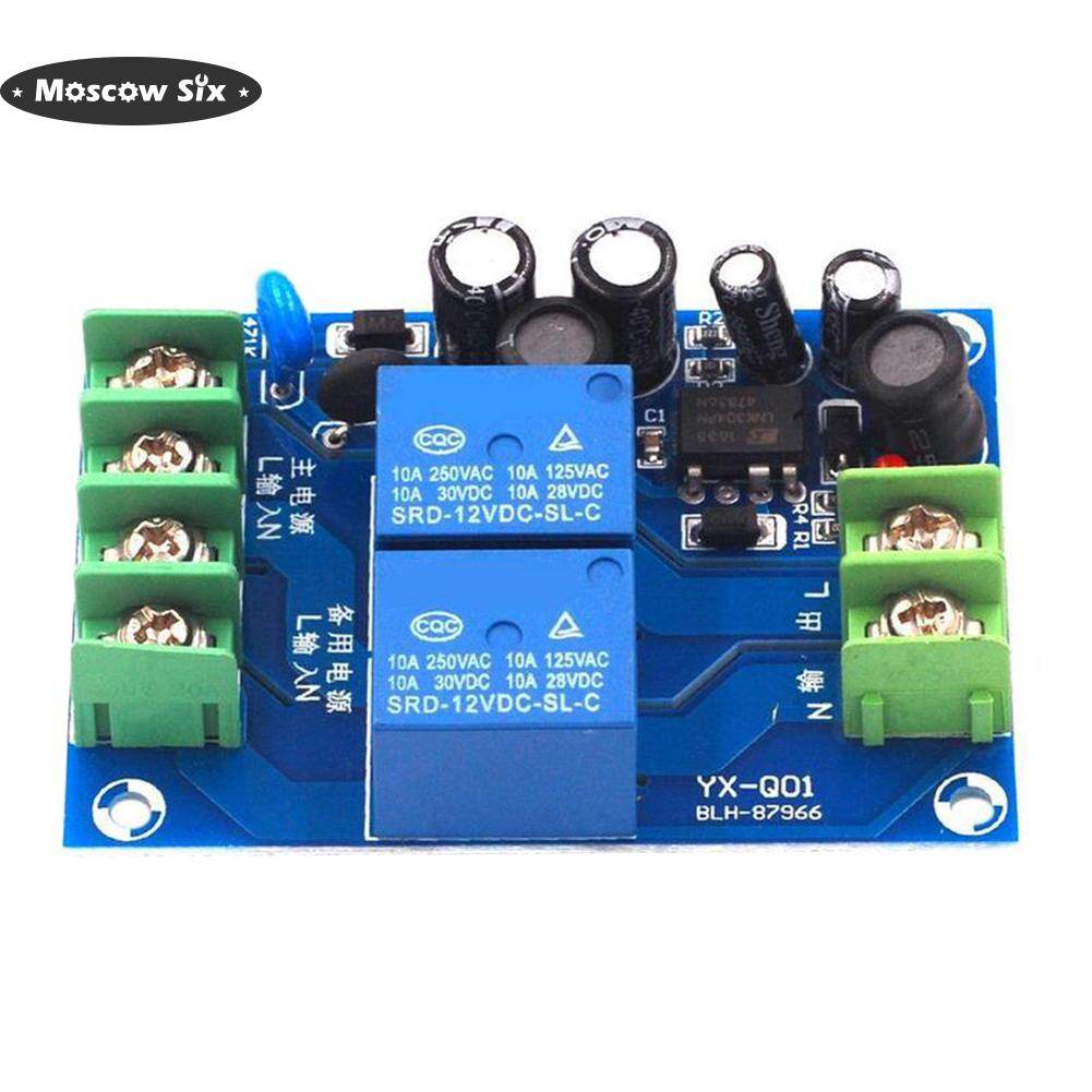 85-240V 220V 10A Bộ nguồn điện kép tự động chuyển đổi mô-đun điều khiển bảng