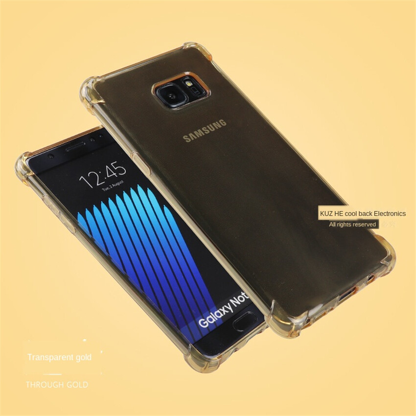 Ốp Điện Thoại, Cho Samsung Galaxy Note FE/Phiên Bản Quạt Ốp Silicon Trong Suốt Chống Sốc Ốp Chống Sốc TPU Mềm Trong Suốt