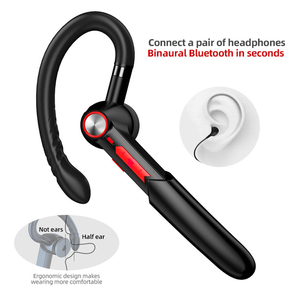 Tai Nghe Điều Khiển Cảm Ứng Bluetooth 100 Móc Tai Không Dây Đơn ME-5.0 Tai Nghe Âm Thanh Nổi Khử Tiếng Ồn Cho Huawei Samsung Oppo