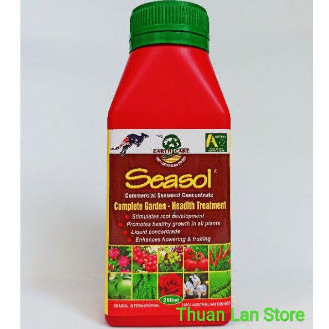 Chai 250ml phân bón tảo biển úc seasol - tốt rễ đẻ nhánh