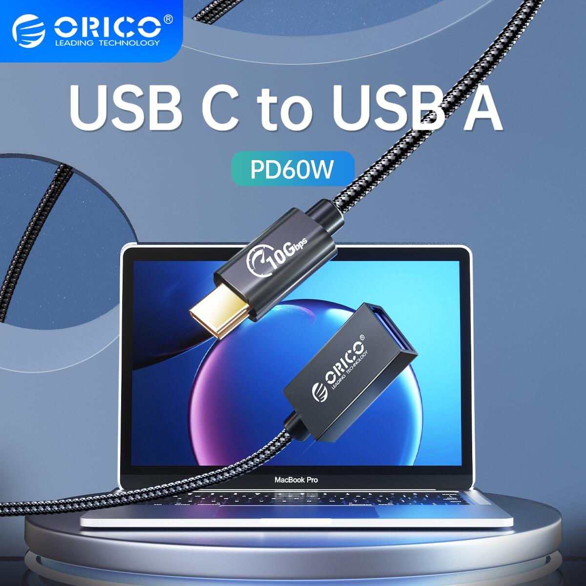 Orico usb từ usb loại c đến usb loại a bộ chuyển đổi otg loại c chuyển đổi cáp đực sang cái bộ chuyển đổi cho macbook pro samsung