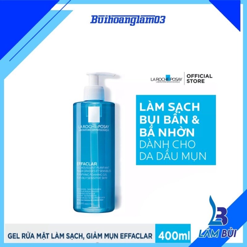 Sữa Rửa Mặt LRCPS Effaclar Purifying Foaming Gel