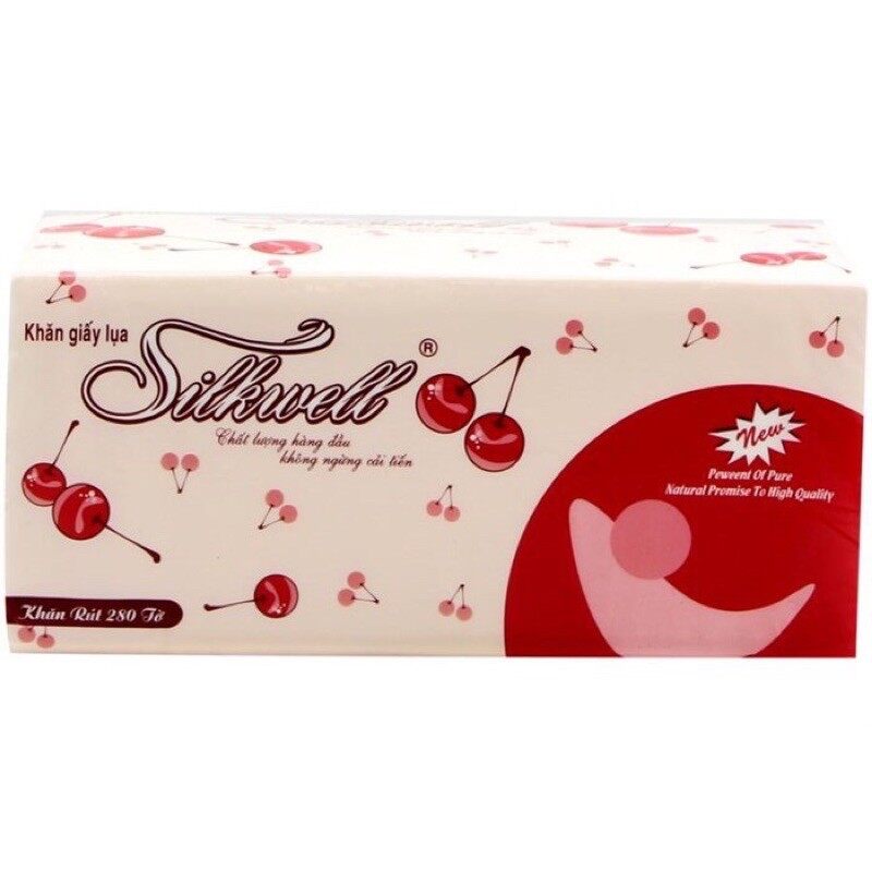Bịch giấy rút lụa silkwell 280 tờ