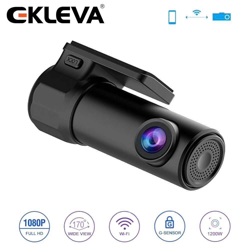 Ekleva Dash Cam WiFi Mini Camera DVR Ô Tô Kỹ Thuật Số Đăng Ký Đầu Ghi Video Dashcam Máy Ghi Hình Tự Động Không Dây DVR Ứng Dụng Màn Hình