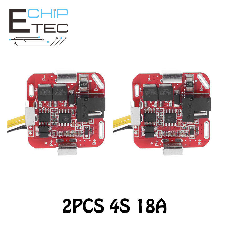 2 chiếc bo mạch bảo vệ pin lithium 4s 14.8v 16.8v cho dụng cụ điện 14.8v 16.8v bo mạch bảo vệ pin lithium 4s 14.8v 16.8v cho dụng cụ điện máy khoan loại thẳng