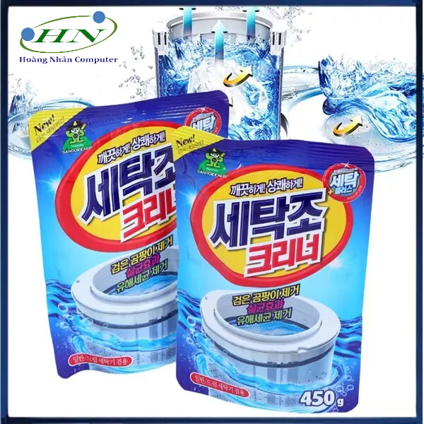 Bột vệ sinh lồng máy giặt Hàn Quốc - HN