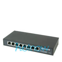 DSLRKIT Gigabit 8 Ports Passive PoE Switch Injector Ethernet NO Power Adapter