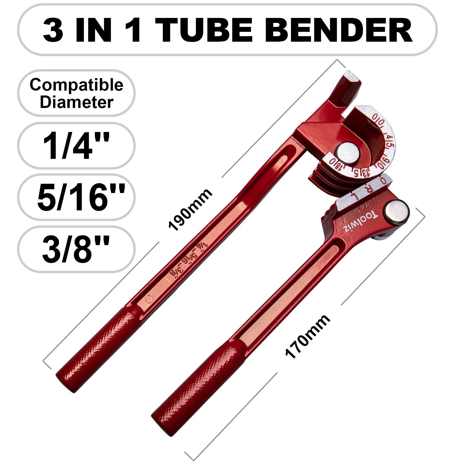 Original kkmol dây phanh hệ mét 6 8 10mm ống đồng thau dụng cụ uốn thủ công dụng cụ uốn ống phanh nhiên liệu dụng cụ uốn cầm tay