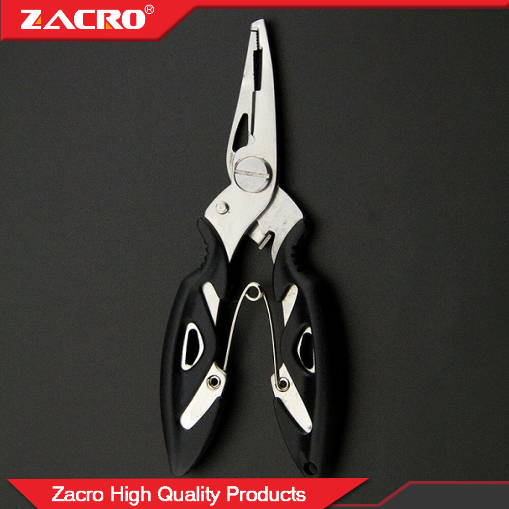 Zacro Cá Plier Braid Dòng Lure Cutter Hook Remover Công Cụ Giải Quyết Cắt Cá Sử Dụng Kẹp Cá Kìm 5 Màu Sắc
