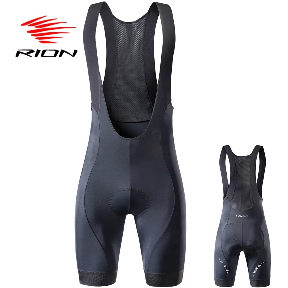 Rion quần soóc yếm cổ điển chất lượng cao quần culotte đạp xe đua quần đi xe đạp quần soóc yếm silicon có miếng đệm gel 5r