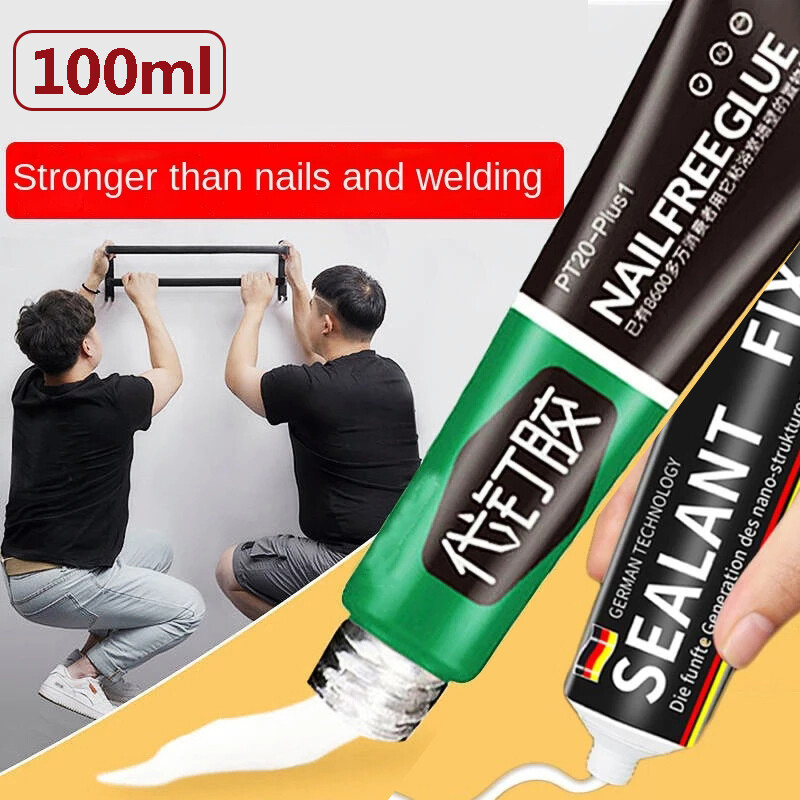 Keo dán không đinh 100ml keo dán thông dụng siêu bền keo dán siêu chắc và nhanh khô keo siêu dính