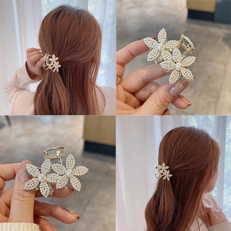 Korean new full diamond butterfly hairpin elegant women's hair curler  exquisite hair accessories 