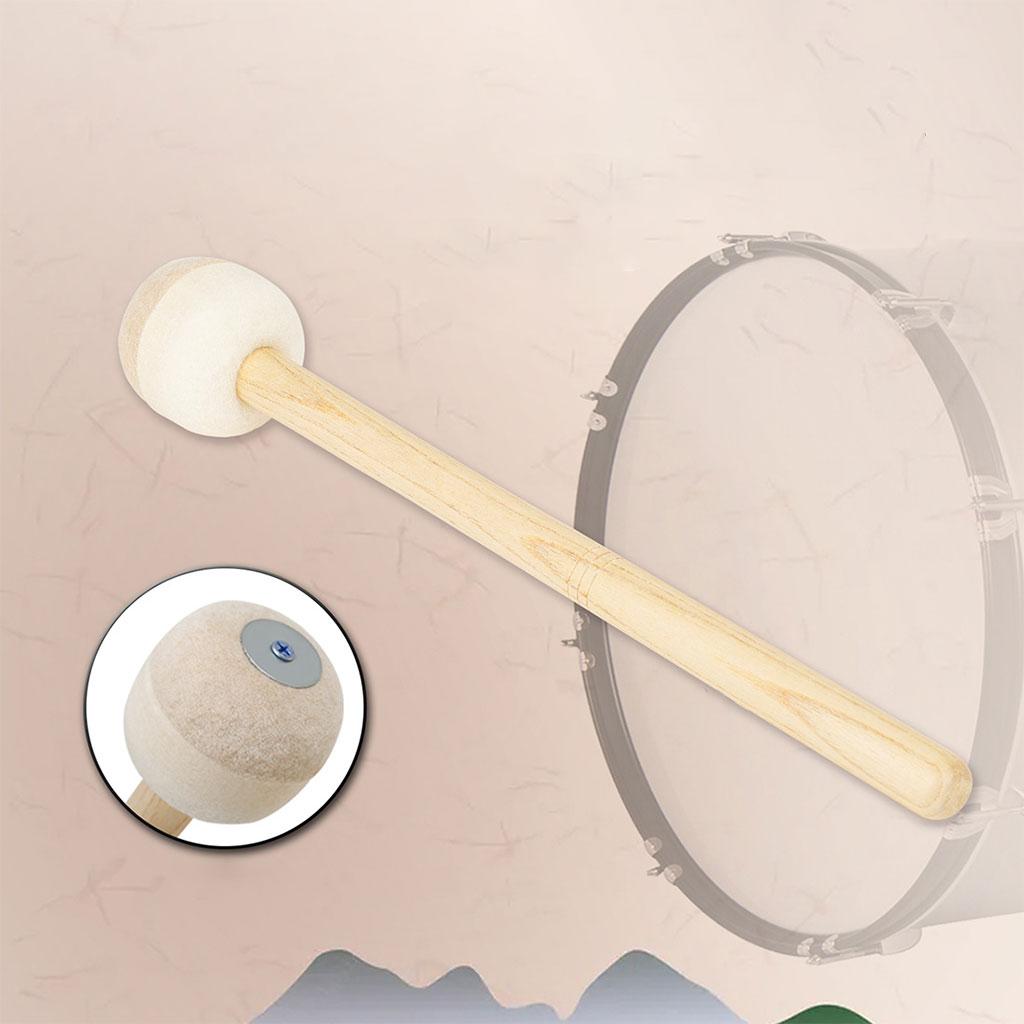 Baoblaze Trống Mallet, Dùi Trống, Màu Trắng Phương Tây Cho Các Phụ Kiện Nhạc Cụ Timpani