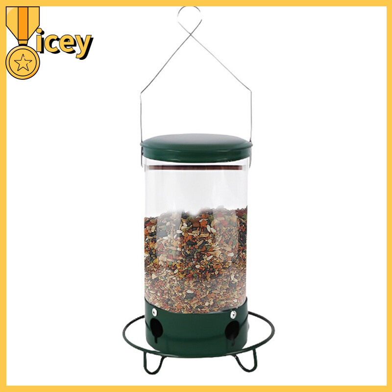 [Nhiều sản phẩm] dụng cụ cho uống nước Chim Ruồi treo cửa hàng iceyhome với 4 cổng cho ăn dụng cụ nạp thức ăn cho chim chống sóc cho đồ trang trí vườn sân ngoài trời