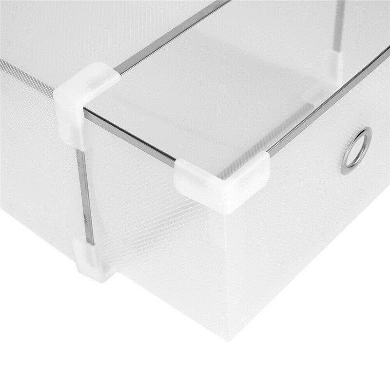 Bricolaje plegable cajón de almacenamiento caja de zapatos zapatero