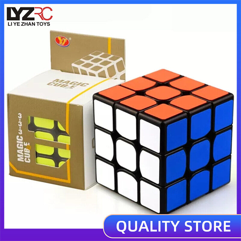 Khối Rubik LYZRC, 3x3 Khối Rubik Thần Kỳ Mượt Mà Chuyên Nghiệp Không Nhãn Dán