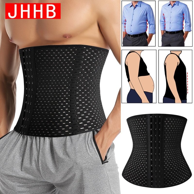 Men High Waist Tummy Control Body Shaper Plus Size Shapewear Shorts  Slimming Waist Trainer Shaping Panties Compression Underwear